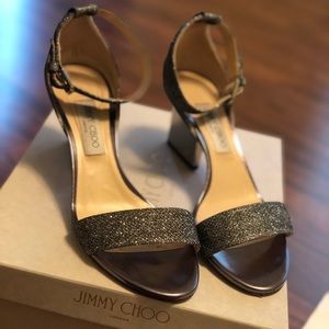 Jimmy Choo Edina Ankle Strap 65mm Sandel!